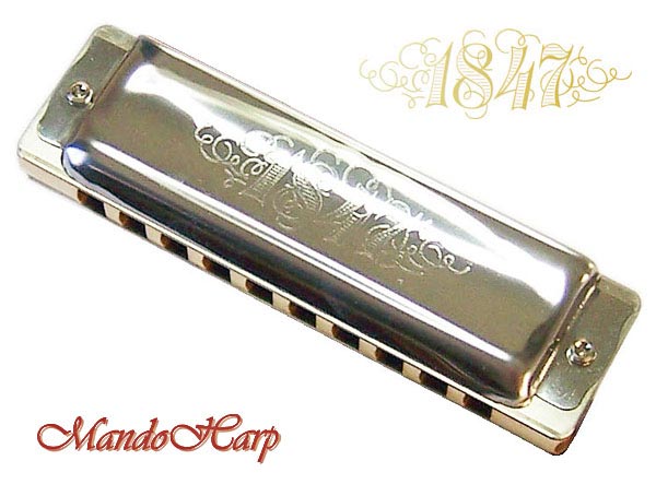 MandoHarp - Seydel Harmonicas - 16216 1847 Classic 5 Harmonica Set