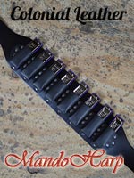 MandoHarp - Colonial Leather C11 Harmonica Belt