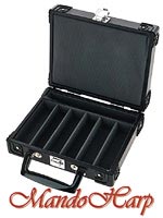 MandoHarp - Suzuki 10HC-6 Hard Case for six diatonic harmonicas