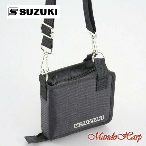 MandoHarp - Suzuki 10HC-8 Soft Nylon Case for ten diatonic harmonicas