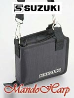 MandoHarp - Suzuki 10HC-8 Soft Nylon Case for ten diatonic harmonicas