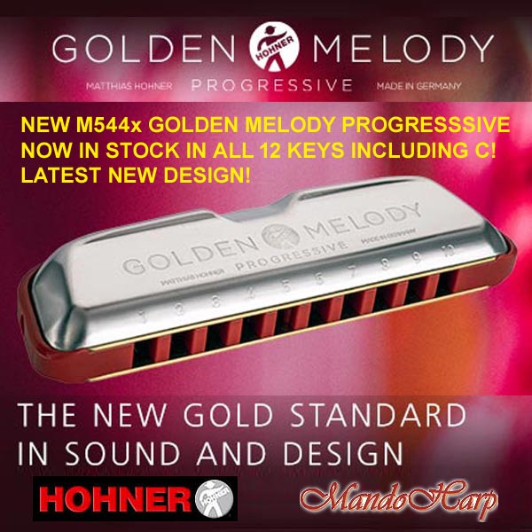 Hohner M544x Golden Melody Progressive