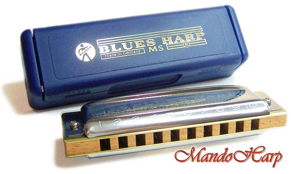 MandoHarp - Hohner Diatonic Harmonica - 532/20 Blues Harp MS