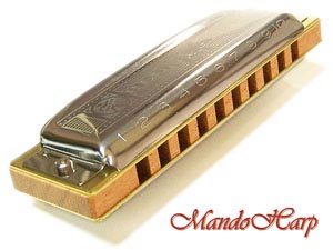 MandoHarp - Hohner Diatonic Harmonica - 532/20 Blues Harp MS