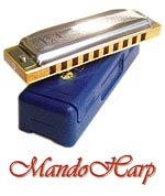MandoHarp - Hohner Diatonic Harmonica - 532/20 Blues Harp MS