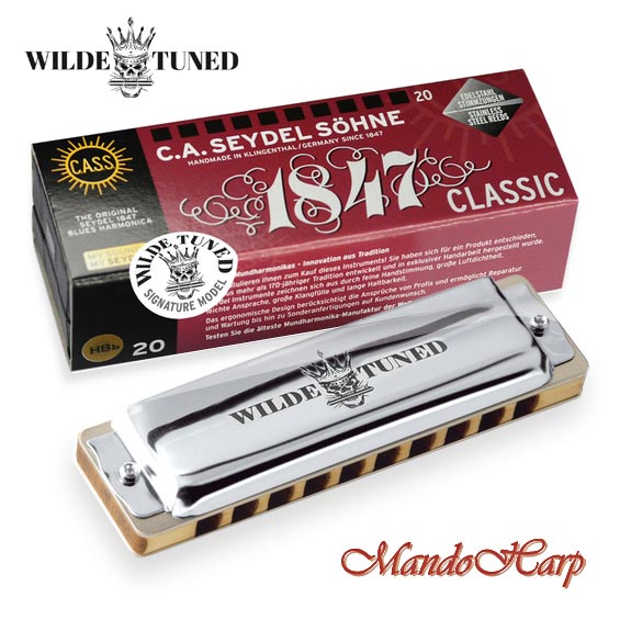 MandoHarp - Seydel Harmonica - 16220 1847 Classic Wilde Rock
