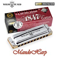 MandoHarp - Seydel Harmonica - 16220 1847 Classic Wilde Rock