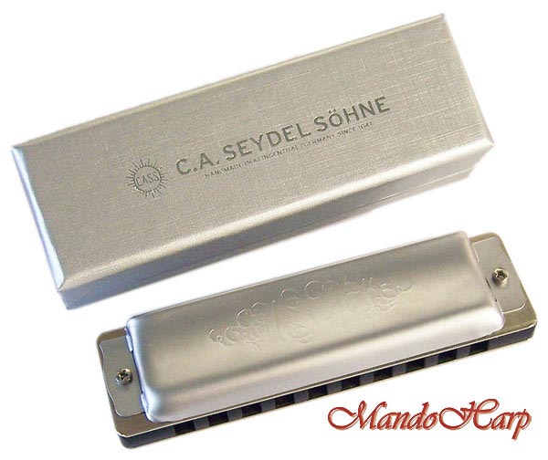 MandoHarp - Seydel Diatonic Harmonica - 16506 1847 Noble Paddy Richter