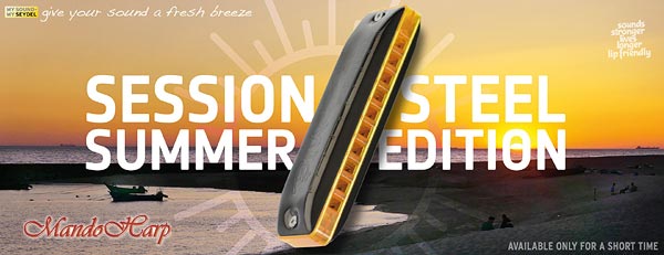 MandoHarp - Seydel Harmonica - 10301_S Session Steel Summer Edition