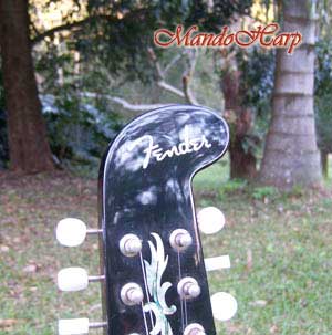 MandoHarp - Fender Semi-Acoustic F-Hole Electric Mandolin