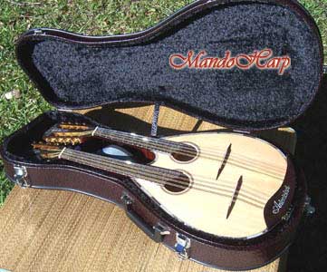 MandoHarp - Double Neck Mandolin/Mandola
