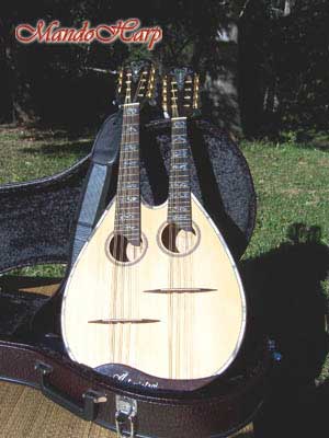 MandoHarp - Double Neck Mandolin/Mandola