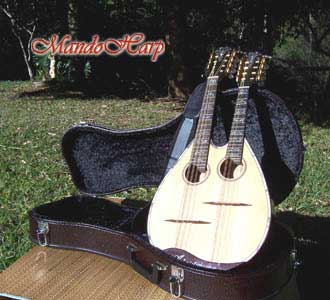 MandoHarp - Double Neck Mandolin/Mandola
