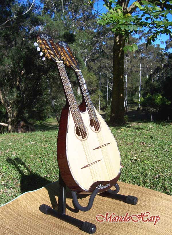 MandoHarp - Double Neck Mandolin/Mandola
