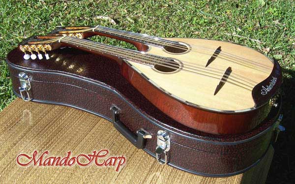 MandoHarp - Double Neck Mandolin/Mandola