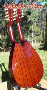 MandoHarp - Double Neck Mandolin/Mandola