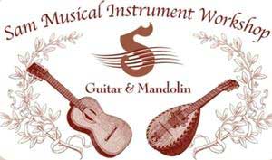 MandoHarp - 'Lyre' Hand-Made F4-Style Mandolin with Abalone and Mother of Pearl Inlay