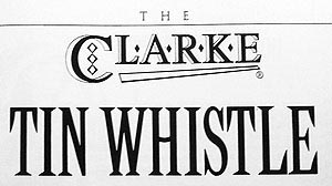MandoHarp - Clarke Tutor Book and CD for Tin Whistle