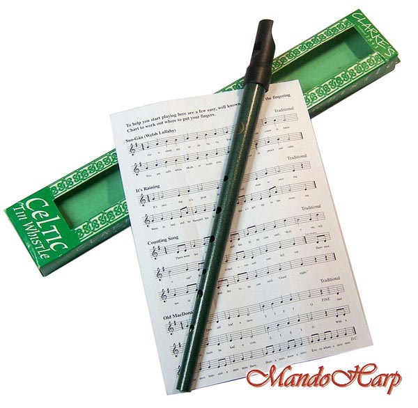 MandoHarp - Clarke Celtic Tinwhistle