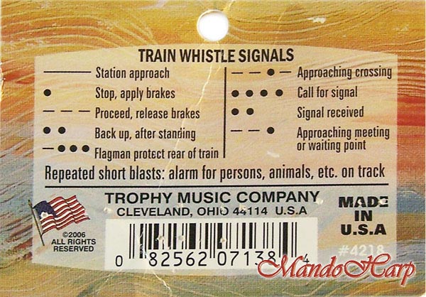 MandoHarp - Train Whistle