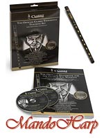 MandoHarp - Clarke Original Tinwhistle Teaching Set with Whistle, Handbook and CDs