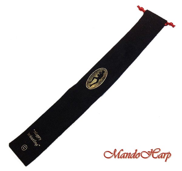 MandoHarp - Clarke Soft Fabric Tinwhistle Carry Pouch (C or D)