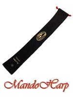 MandoHarp - Clarke Soft Fabric Tinwhistle Carry Pouch (C or D)