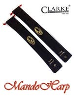 MandoHarp - Clarke Soft Fabric Tinwhistle Carry Pouch (C or D)