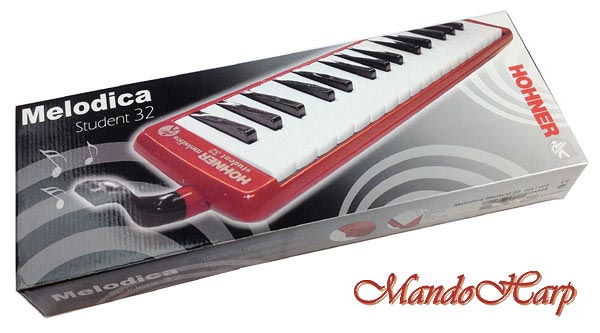 MandoHarp - Hohner Melodica - 94321-25 Student 32 Alto