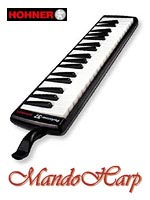 MandoHarp - Hohner Melodica - 943312 Performer 37 Student Series Alto + Soprano