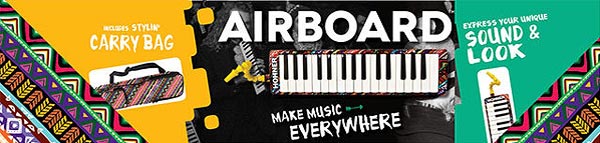 MandoHarp - Hohner Melodica - 944512 Airboard 37 Alto + Soprano