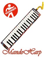 MandoHarp - Hohner Melodica - 944512 Airboard 37 Alto + Soprano