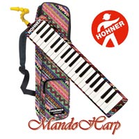 MandoHarp - Hohner Melodica - 944512 Airboard 37 Alto + Soprano