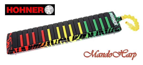 MandoHarp - Hohner Melodica - 944013 Airboard Rasta 32 Alto