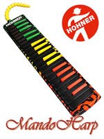 MandoHarp - Hohner Melodica - 944513 Airboard Rasta 37 Alto + Soprano
