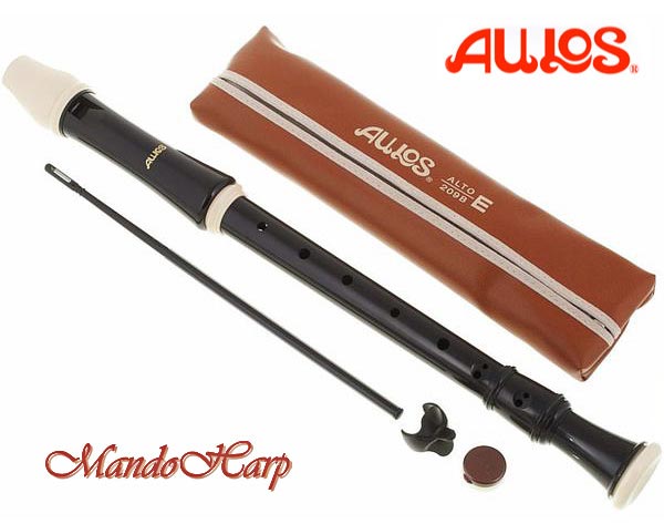 MandoHarp - Aulos Recorder 209B-E Robin Series Alto/Treble