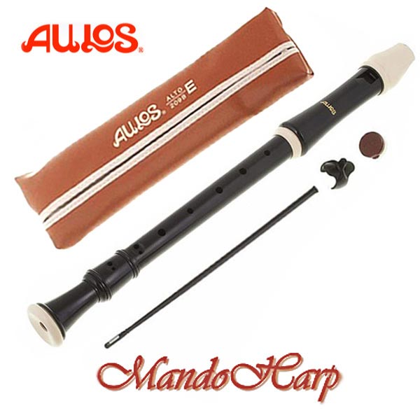 MandoHarp - Aulos Recorder 209B-E Robin Series Alto/Treble