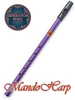 MandoHarp - Generation Aurora Flageolet/Whistle (SELECT COLOUR)