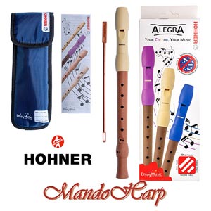 MandoHarp - Hohner B95840 Allegra Soprano Recorder
