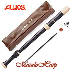MandoHarp - Aulos 709BW-E Alto Recorder