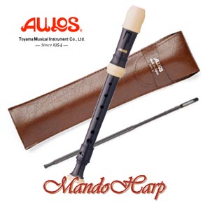 MandoHarp - Aulos 507BW-E Sopranino Recorder