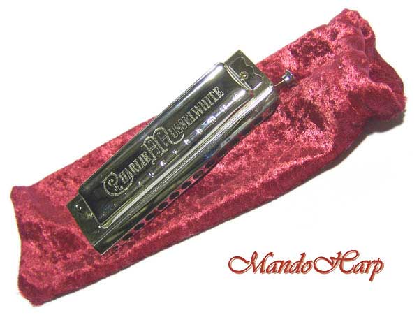 MandoHarp - Velvet Instrument Bags for Chromatic Harmonicas
