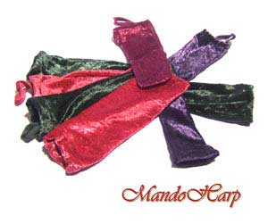 MandoHarp - Velvet Instrument Bags for Chromatic Harmonicas