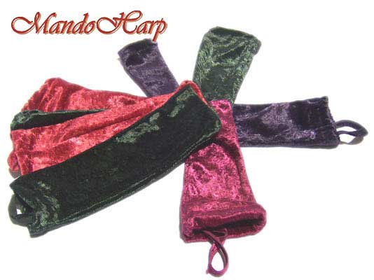 MandoHarp - Velvet Instrument Bags for Chromatic Harmonicas