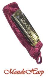 MandoHarp - Velvet Instrument Bags for Chromatic Harmonicas