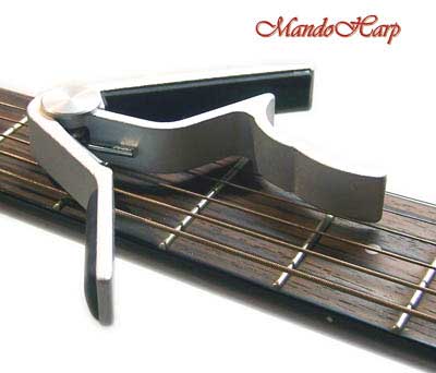 MandoHarp - Heavy Duty, Spring-Loaded, Lever-Action Capo