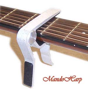 MandoHarp - Heavy Duty, Spring-Loaded, Lever-Action Capo