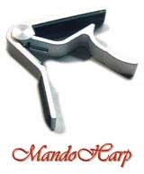 MandoHarp - Heavy Duty, Spring-Loaded, Lever-Action Capo