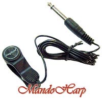MandoHarp - Clip-On Headstock/Bridge Pickup for Mandolin/Violin/Banjo/Guitar/Ukulele