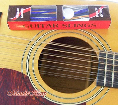 MandoHarp - Acoustic Instrument Suspender Sling